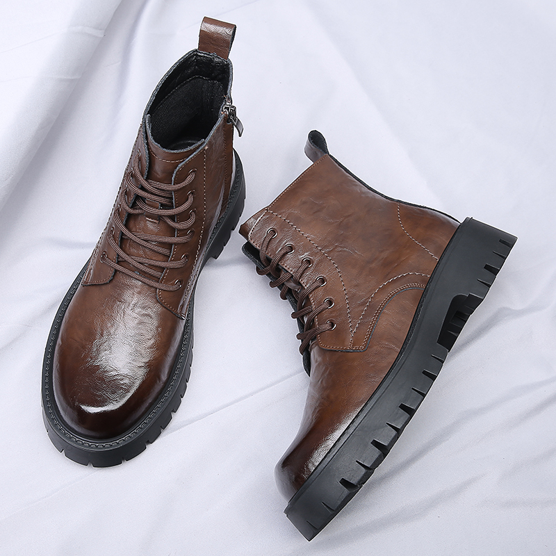 Men Side Zipper High Top Boots - Men'S Shoes Timberland บทวิจารณ์และราคา