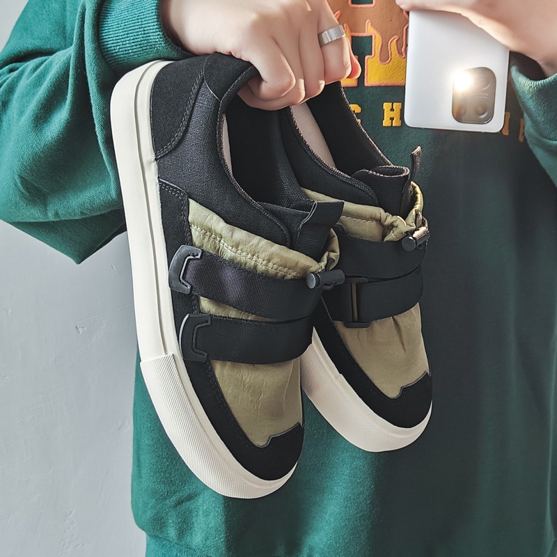 Shoes for Mens Classic Lazy Ca - Men Shoes Velcro บทวิจารณ์และราคา