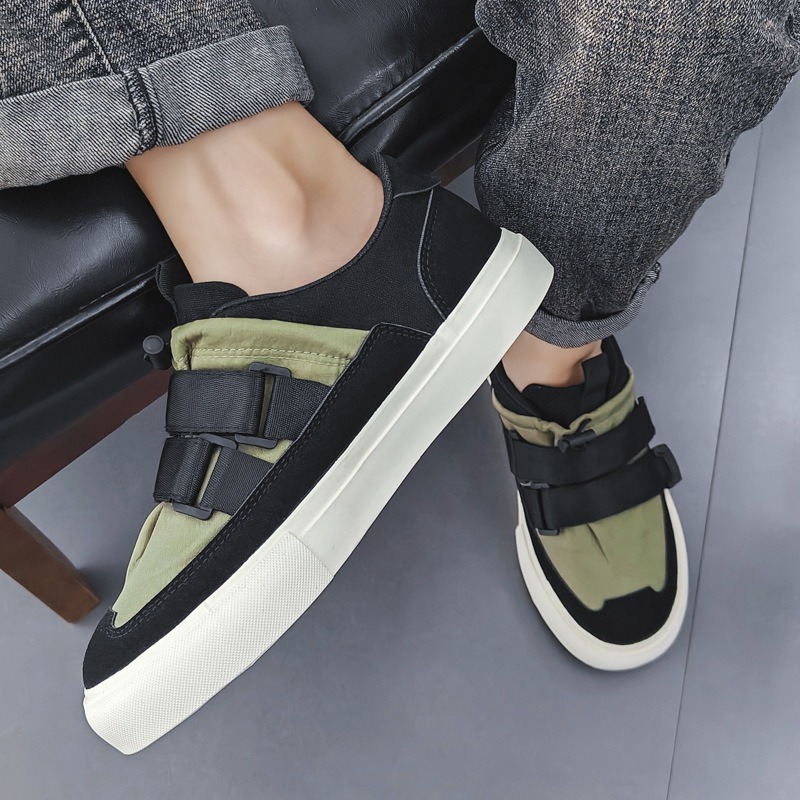 Shoes for Mens Classic Lazy Ca - Men Shoes Velcro บทวิจารณ์และราคา