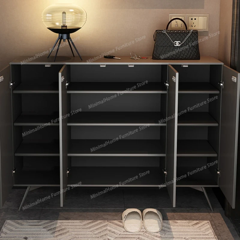 Household Storage Shoe Cabinet - Men Shoes Rack บทวิจารณ์และราคา