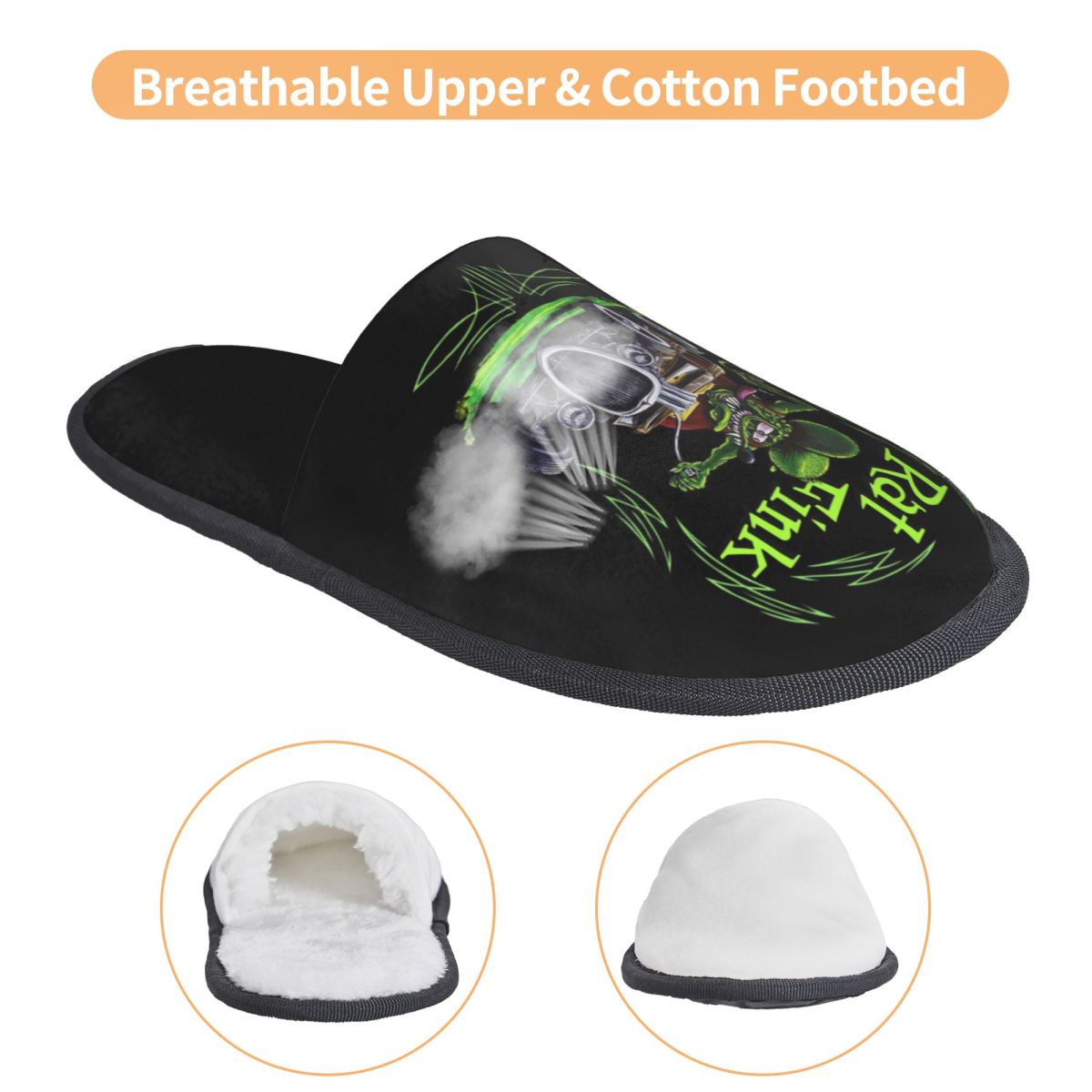 Custom Print Women Rat Fink Cl - Men Shoes Classic บทวิจารณ์และราคา