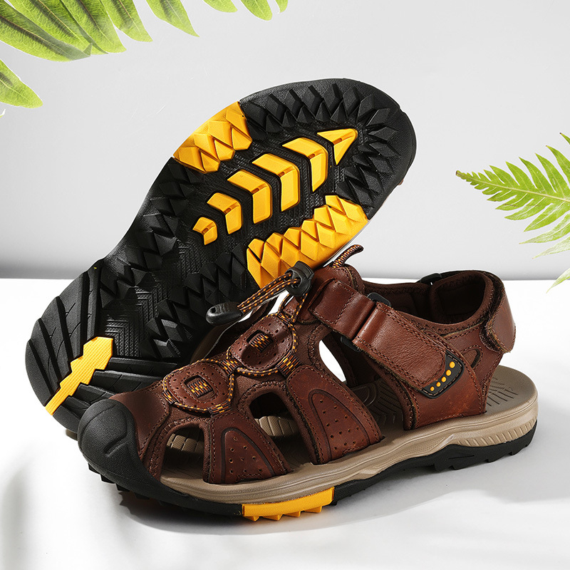 Large Size New Summer Men's To - Men Shoes Velcro บทวิจารณ์และราคา
