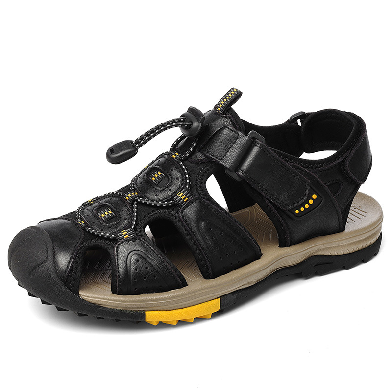 Large Size New Summer Men's To - Men Shoes Velcro บทวิจารณ์และราคา