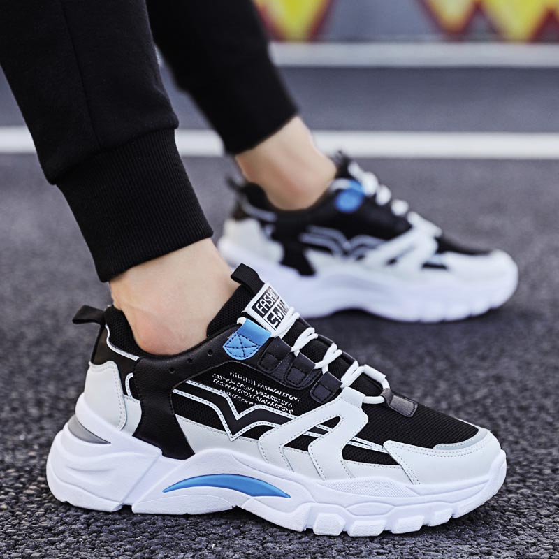 Big Size Chunky Height Man Sne - Men'S Shoes Half Cut บทวิจารณ์และราคา