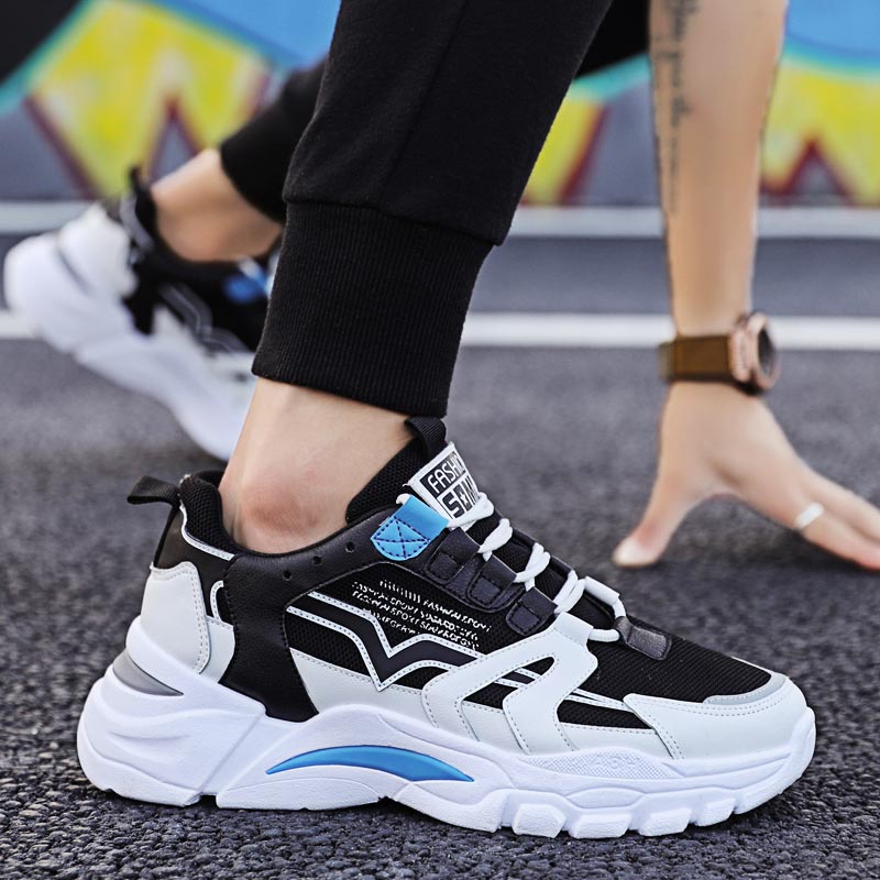 Big Size Chunky Height Man Sne - Men'S Shoes Half Cut บทวิจารณ์และราคา