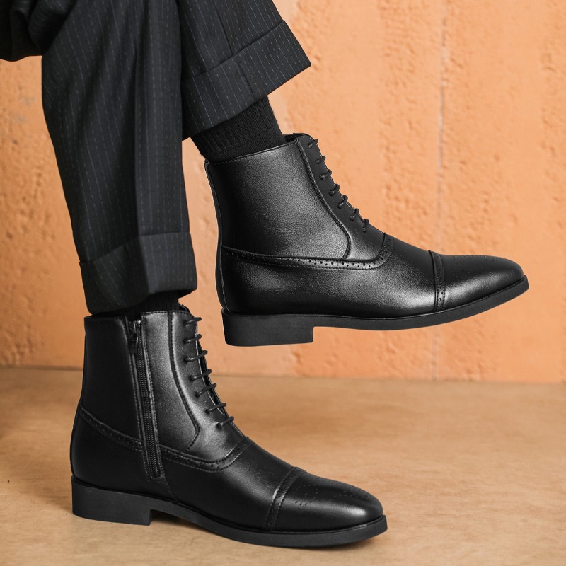 Luxury Men's Boots New High-to - Men Shoes Classic บทวิจารณ์และราคา