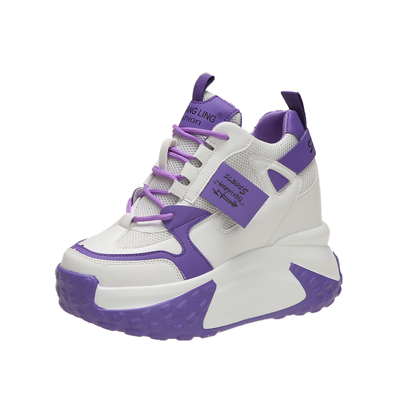 9.5CM Women High Platform Snea - Mesh Trainer Breathable บทวิจารณ์และราคา