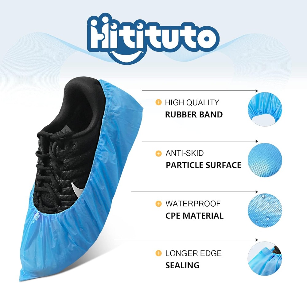 100 Pcs (50 Pairs) Disposable  - Men Shoes Size 11 บทวิจารณ์และราคา