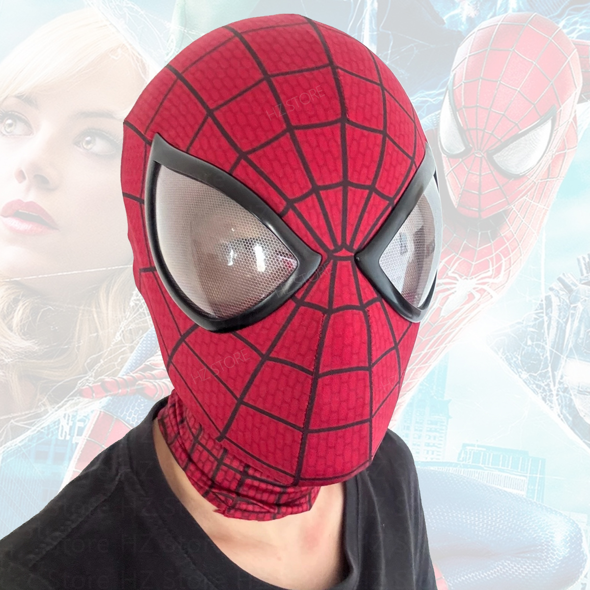 Spider-man Mask with Faceshell - Men Shoes Models บทวิจารณ์และราคา