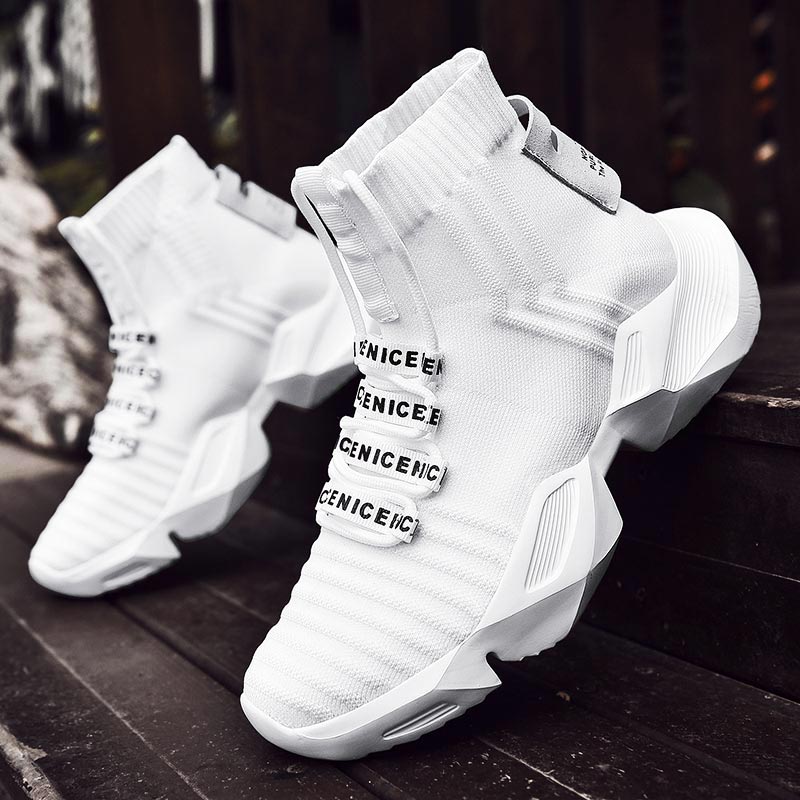 Plus Size High Top Massive Spo - Men'S Shoes Half Cut บทวิจารณ์และราคา