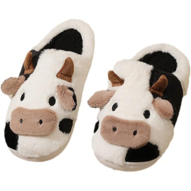 Slippers For Women,Cow Slipper - Men Shoes Style บทวิจารณ์และราคา