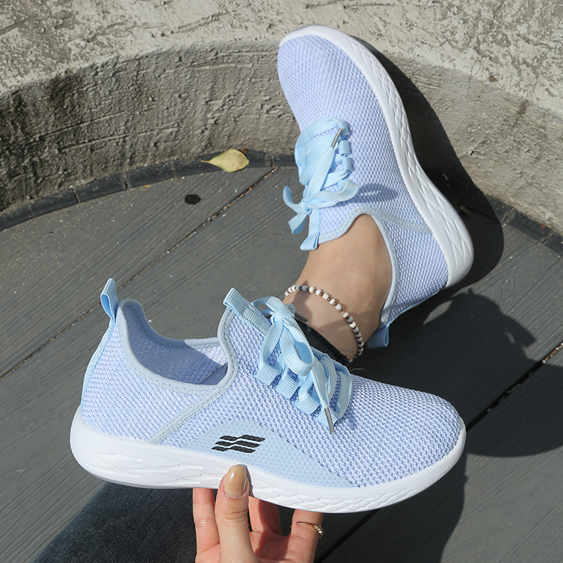 Breathable  Knit Women's Walki - Mesh Trainer Breathable บทวิจารณ์และราคา