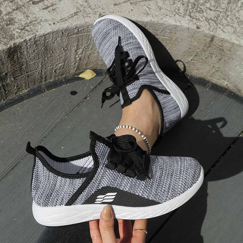 Breathable  Knit Women's Walki - Mesh Trainer Breathable บทวิจารณ์และราคา