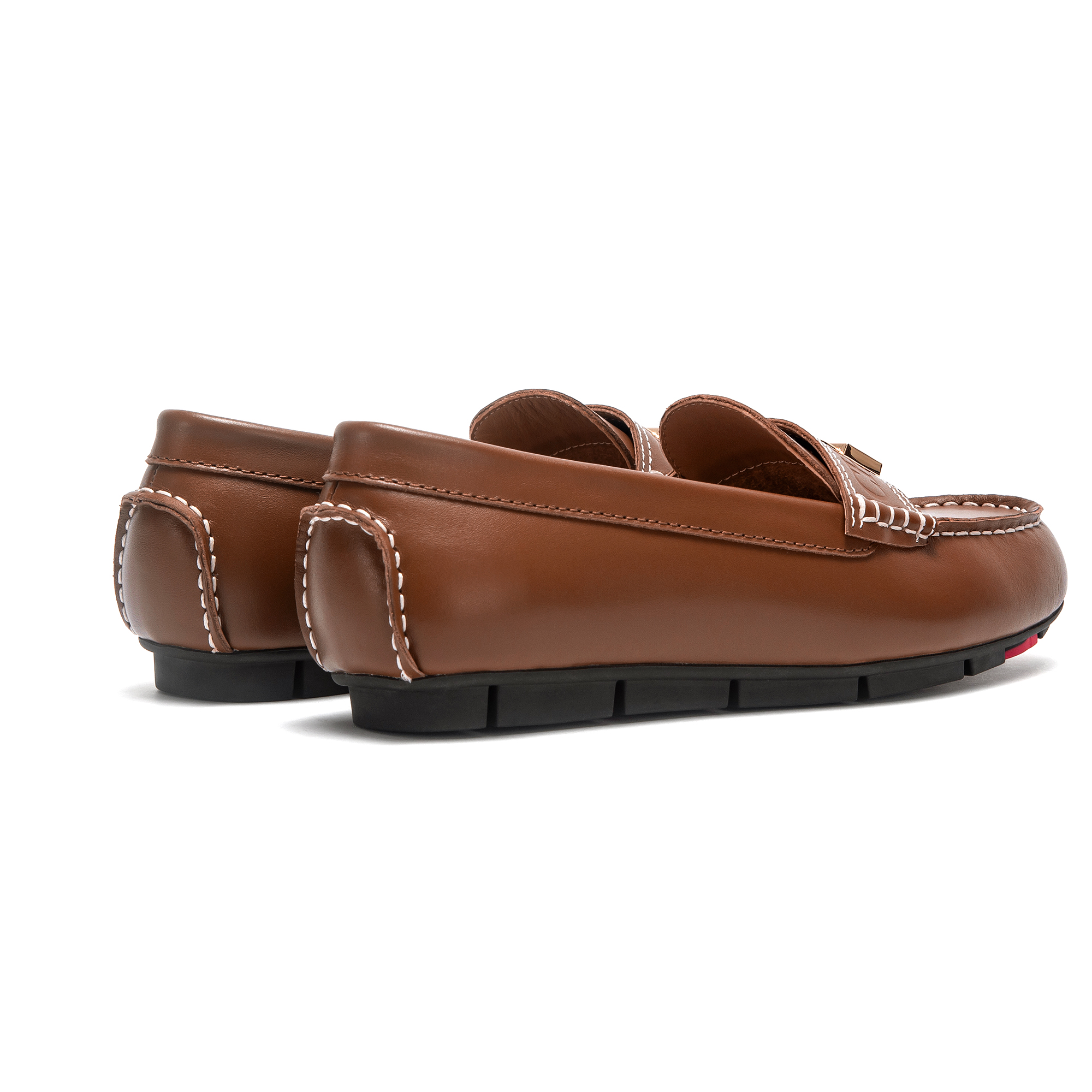 CHCH Women's Brown Flat Shoes  - Men Shoes Gucci บทวิจารณ์และราคา