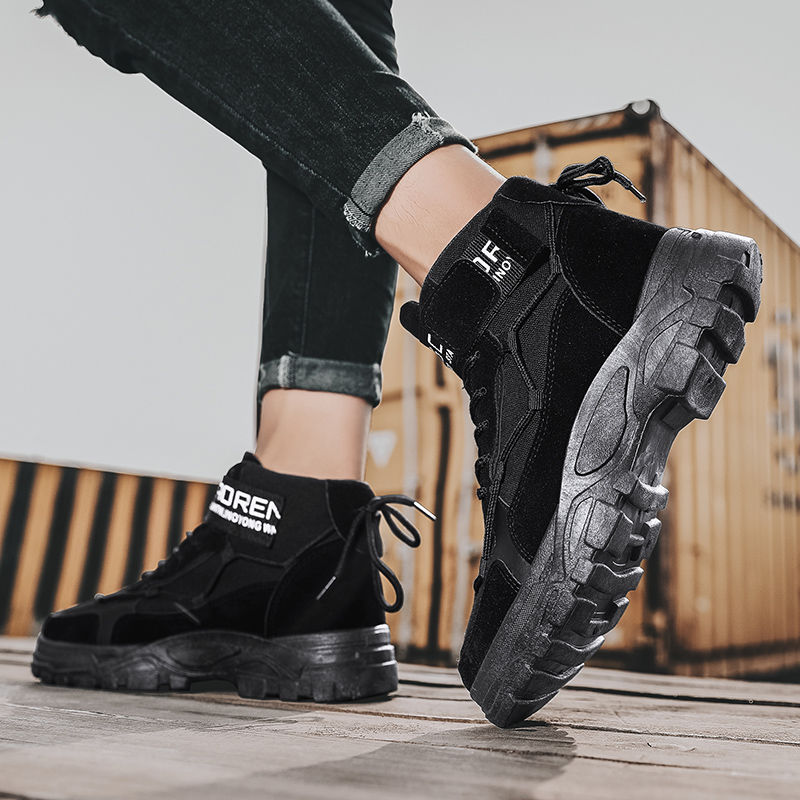 Hiking Male Shoes Spring Autum - Men Shoes Classic บทวิจารณ์และราคา