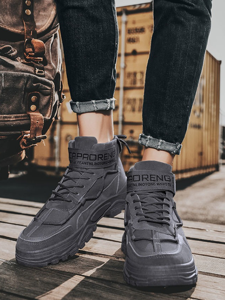 Hiking Male Shoes Spring Autum - Men Shoes Classic บทวิจารณ์และราคา