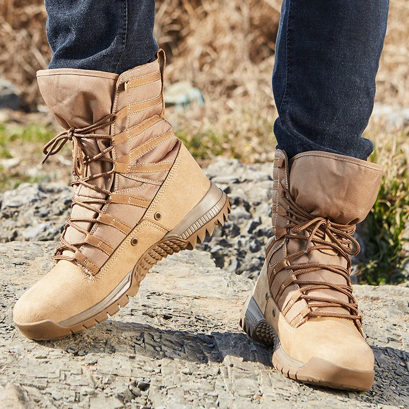Hot Tactical Eu 38-46 High Tub - Men Shoes Eu To Us Size บทวิจารณ์และราคา