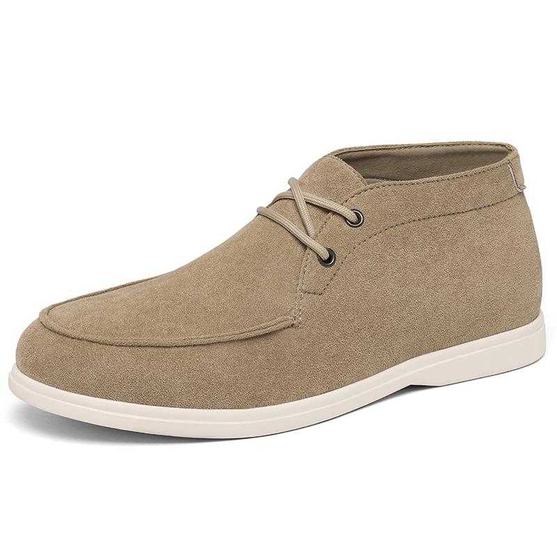 Classic British Style Suede Le - Men Shoes Classic บทวิจารณ์และราคา