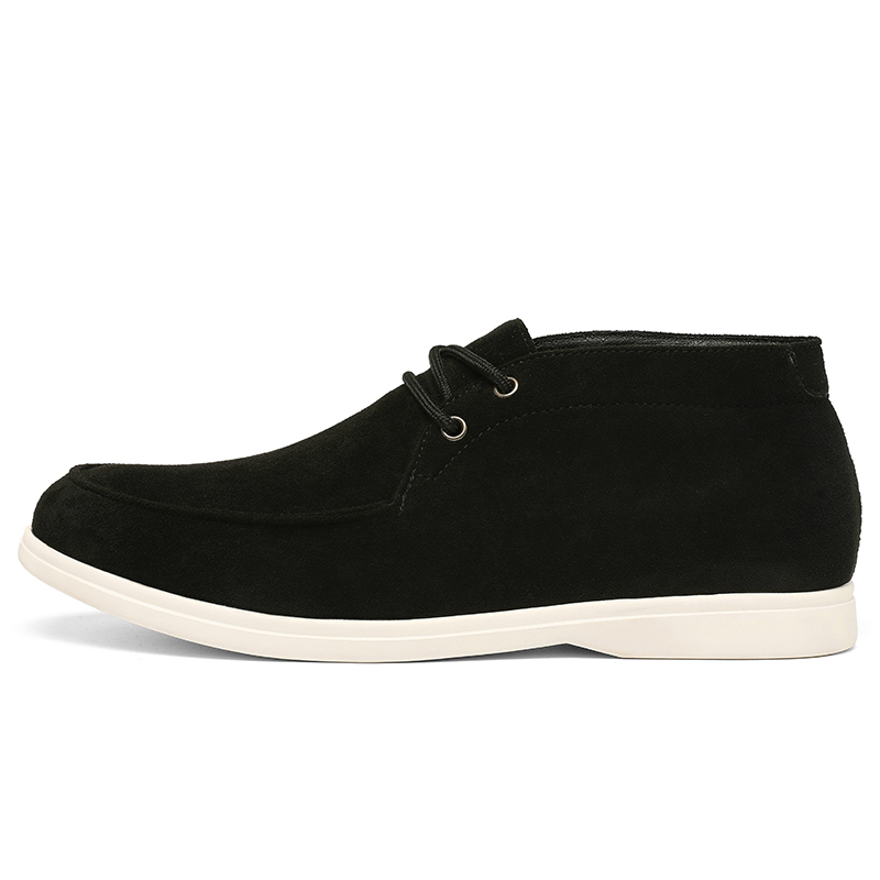 Classic British Style Suede Le - Men Shoes Classic บทวิจารณ์และราคา