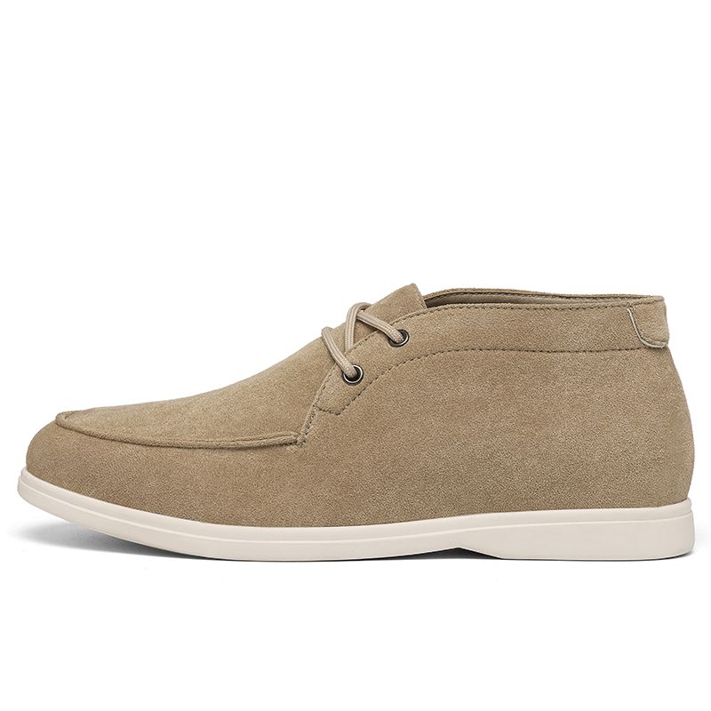 Classic British Style Suede Le - Men Shoes Classic บทวิจารณ์และราคา