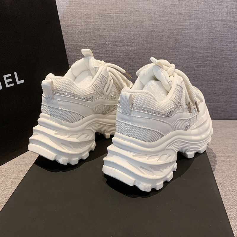 New Spring Women’s Chunky Snea - Mesh Trainer Breathable บทวิจารณ์และราคา