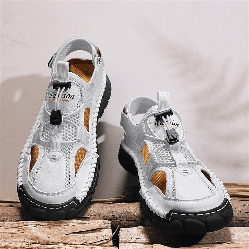 Men's Handmade Simple Letter-P - Men Shoes Velcro บทวิจารณ์และราคา