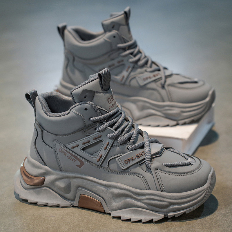 High Top Breathable Anti Slip  - Men Shoes Sale บทวิจารณ์และราคา