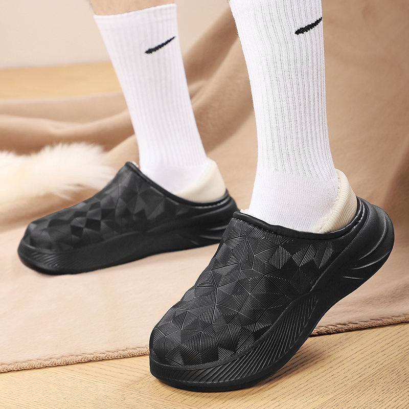 Waterproof Cotton Slippers for - Men Shoes Models บทวิจารณ์และราคา