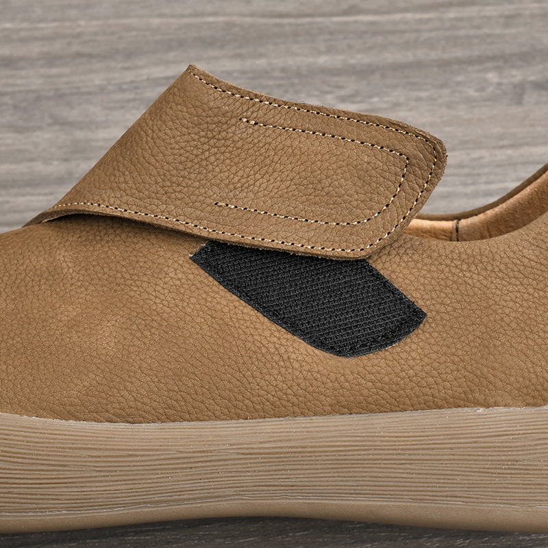 Men's 2026 New Casual Loafers  - Men Shoes Velcro บทวิจารณ์และราคา