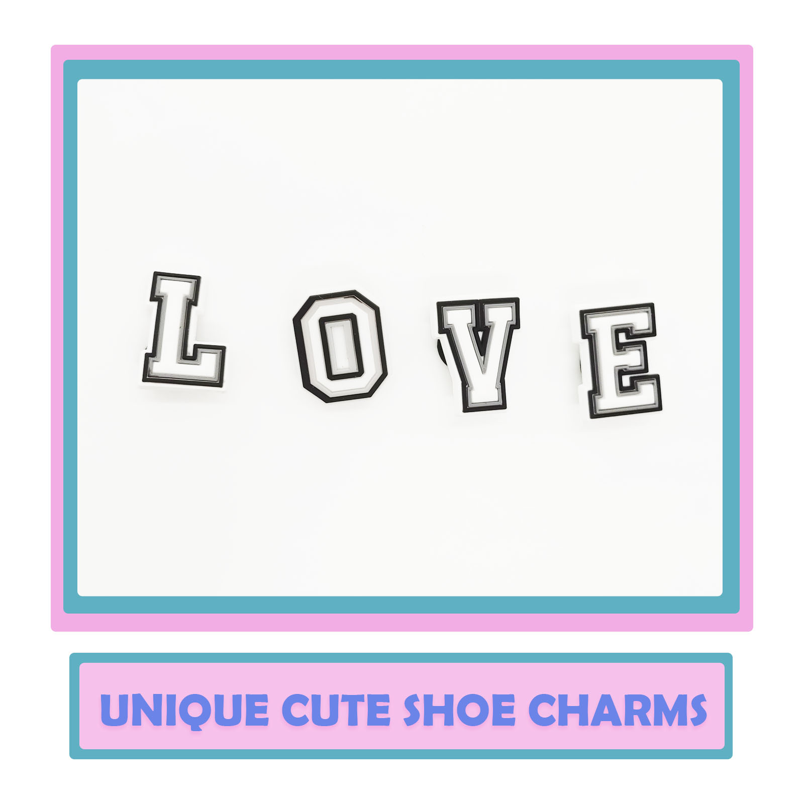 54Pcs Alphabet Shoe Charms - S - Men'S Shoes Variety บทวิจารณ์และราคา