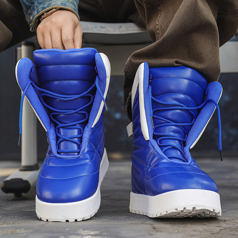 men boots 2025 New Winter Slip - Men Shoes Marks บทวิจารณ์และราคา