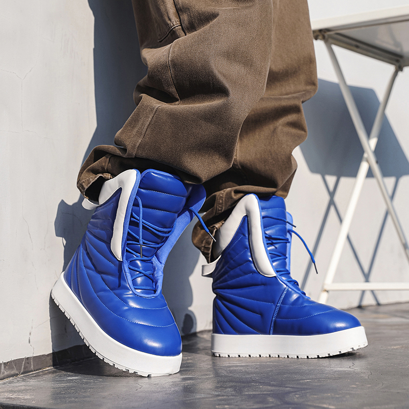 men boots 2025 New Winter Slip - Men Shoes Marks บทวิจารณ์และราคา