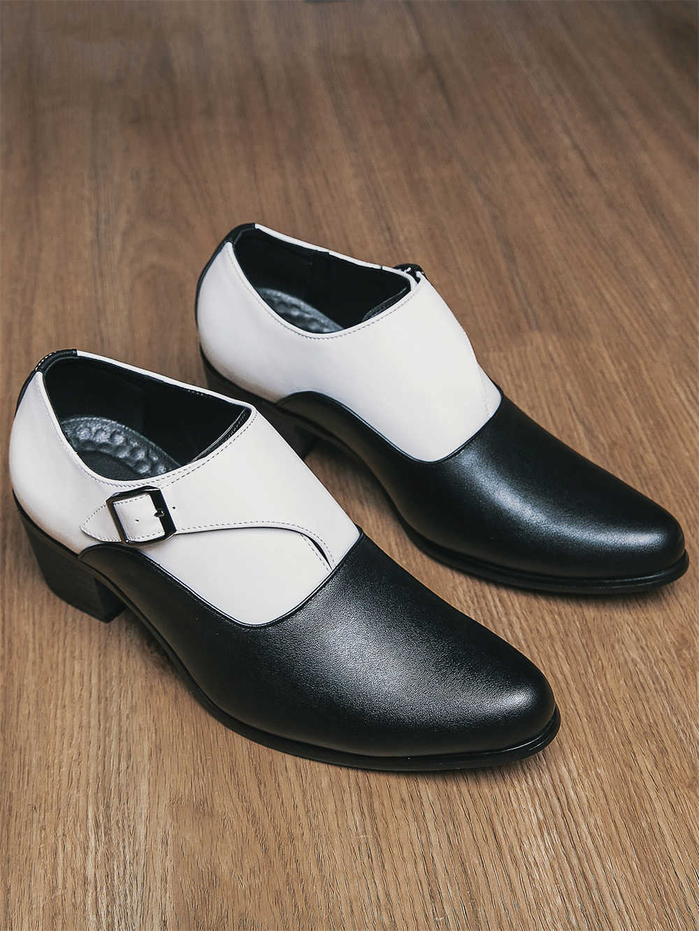 Normal Leather Ballroom Dancin - Men Shoes Classic บทวิจารณ์และราคา
