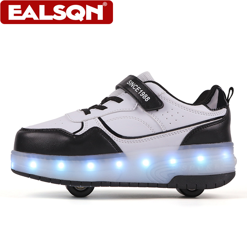 New Children's LED Light Up Ro - Men Shoes Velcro บทวิจารณ์และราคา