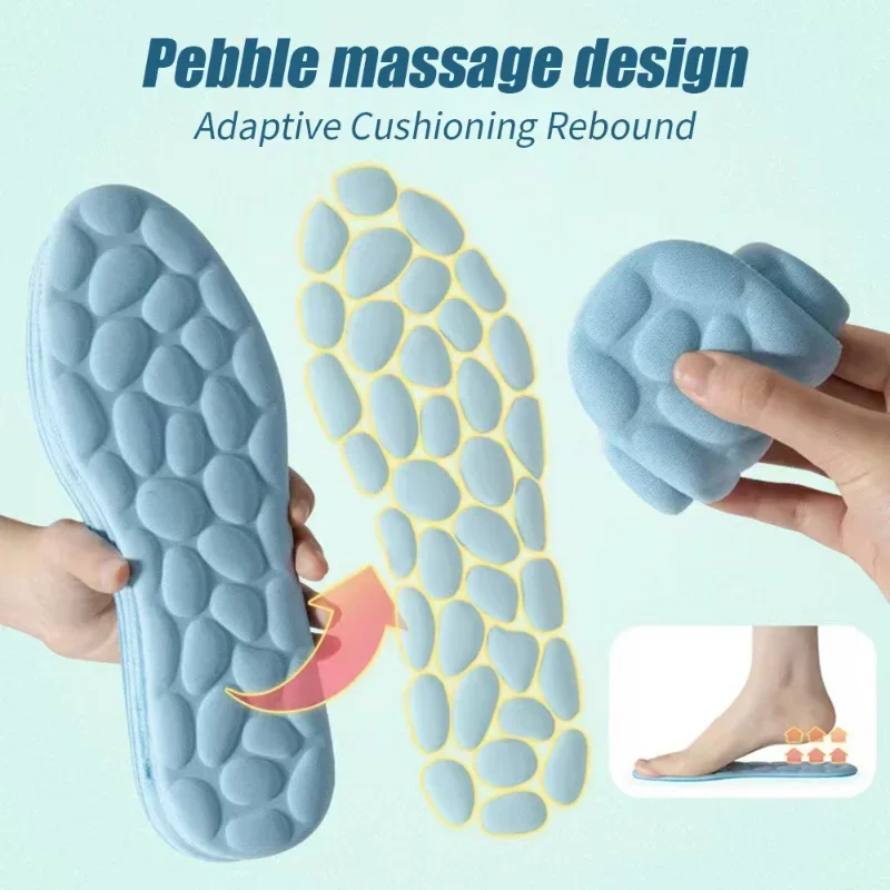 2/4pcs Soft Massage Memory Foa - Men Shoes Runners บทวิจารณ์และราคา