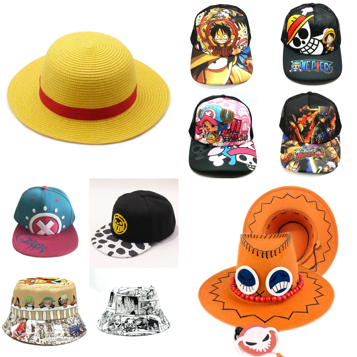 Anime Luffy Straw Hat for Men  - Men Shoes Models บทวิจารณ์และราคา