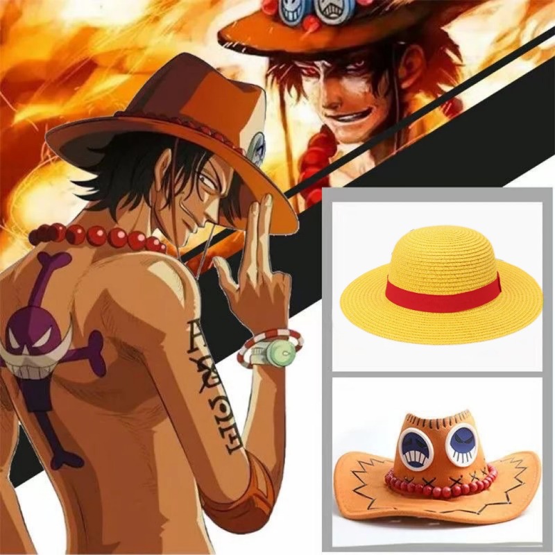Anime Luffy Straw Hat for Men  - Men Shoes Models บทวิจารณ์และราคา