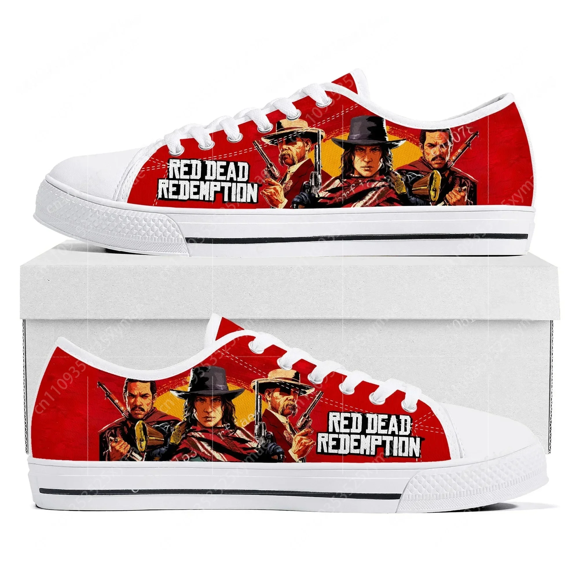 Video Game Red Dead Redemption - Men Shoes Red บทวิจารณ์และราคา
