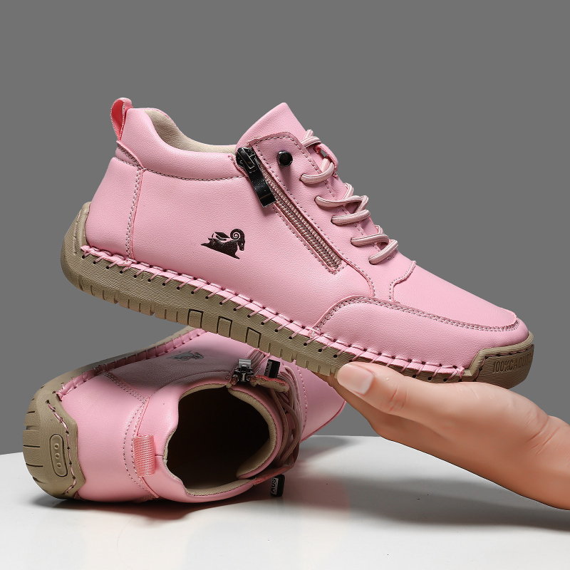 Women's Sneakers Handmade Leat - Men Shoes Marks บทวิจารณ์และราคา
