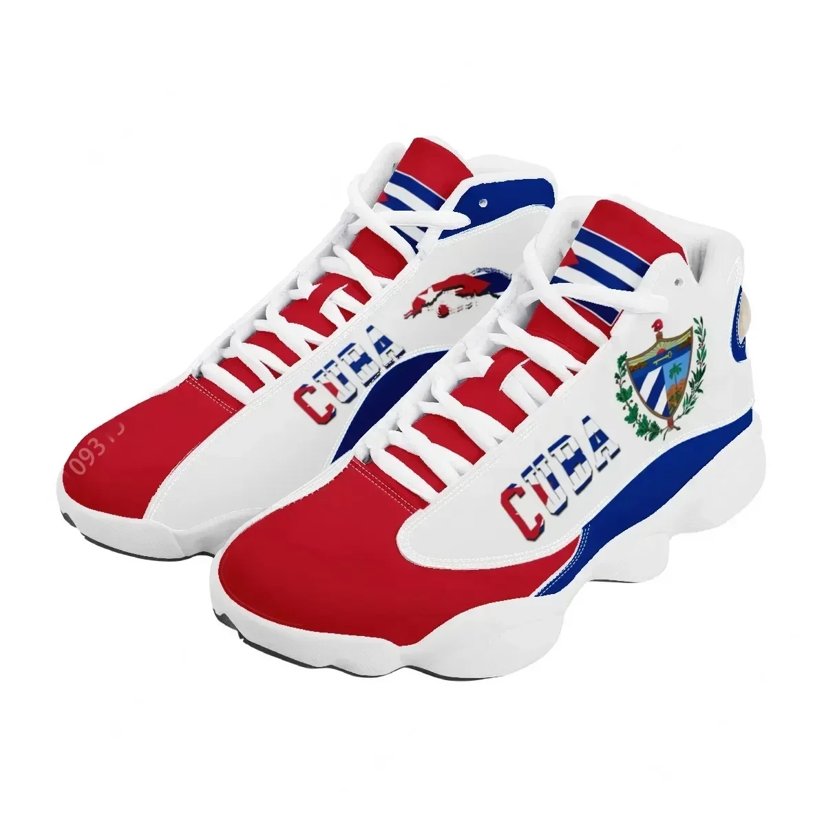 CUBA Flag Print Cool Men Baske - Men Shoes Runners บทวิจารณ์และราคา