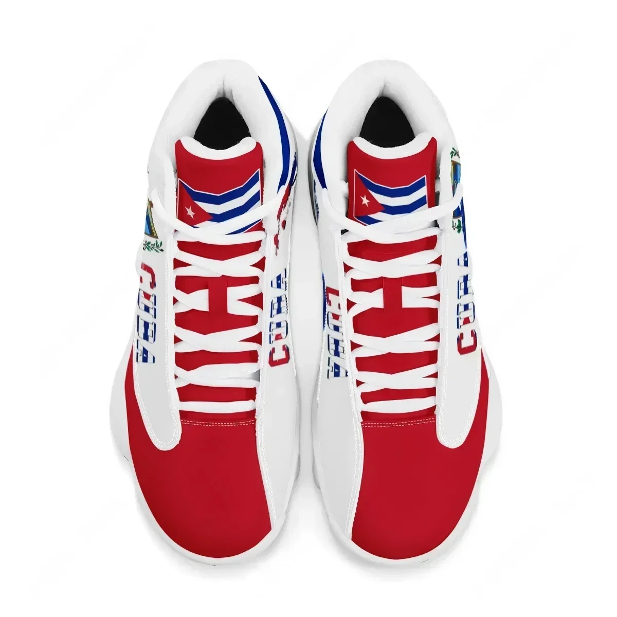 CUBA Flag Print Cool Men Baske - Men Shoes Runners บทวิจารณ์และราคา