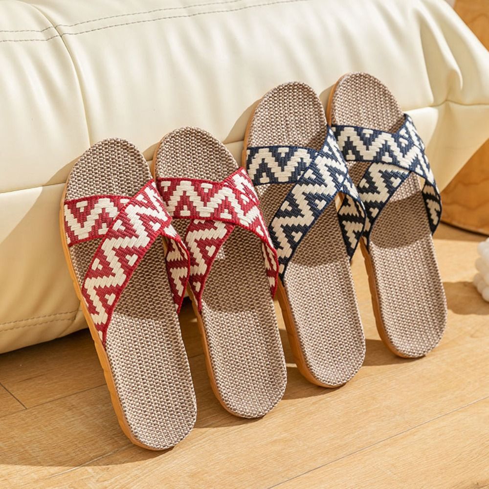 Fashion Ethnic Style Linen Cro - Men Shoes Style บทวิจารณ์และราคา